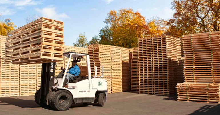 Pallets de Madera para el transporte de mercancías en Perú
